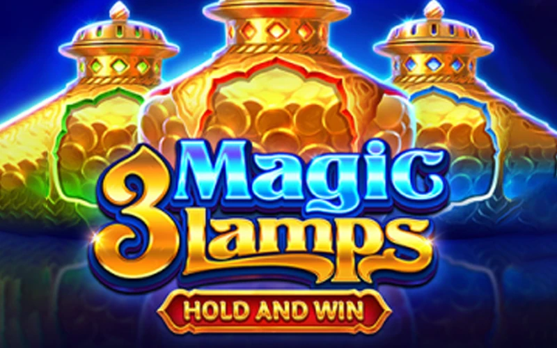 Ignite the magic in 3 Magic Lamps: Hold and Win, at Mostbet.