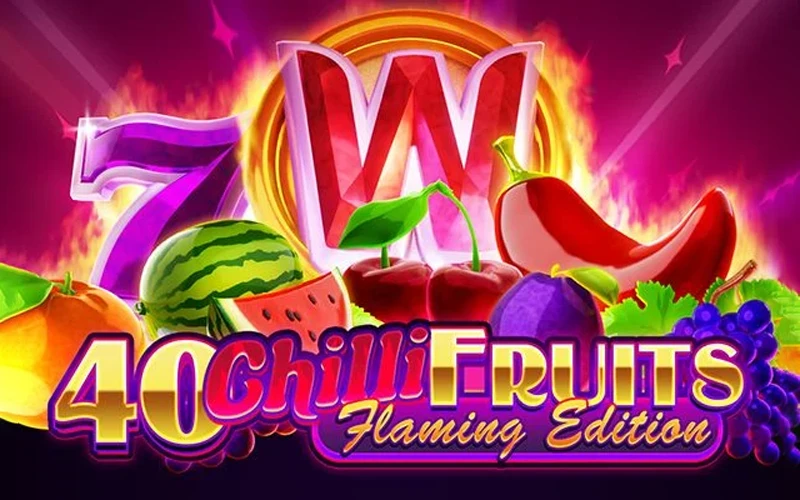 Fiery take on classic fruit slots 40 Chilli Fruits Flaming Edition at Mostbet.