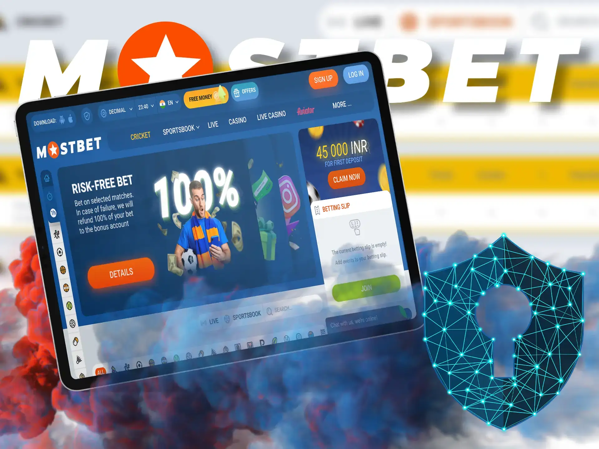 Mostbet Casino operates completely legally, its use is completely safe, and it is also verified by regulatory authorities.