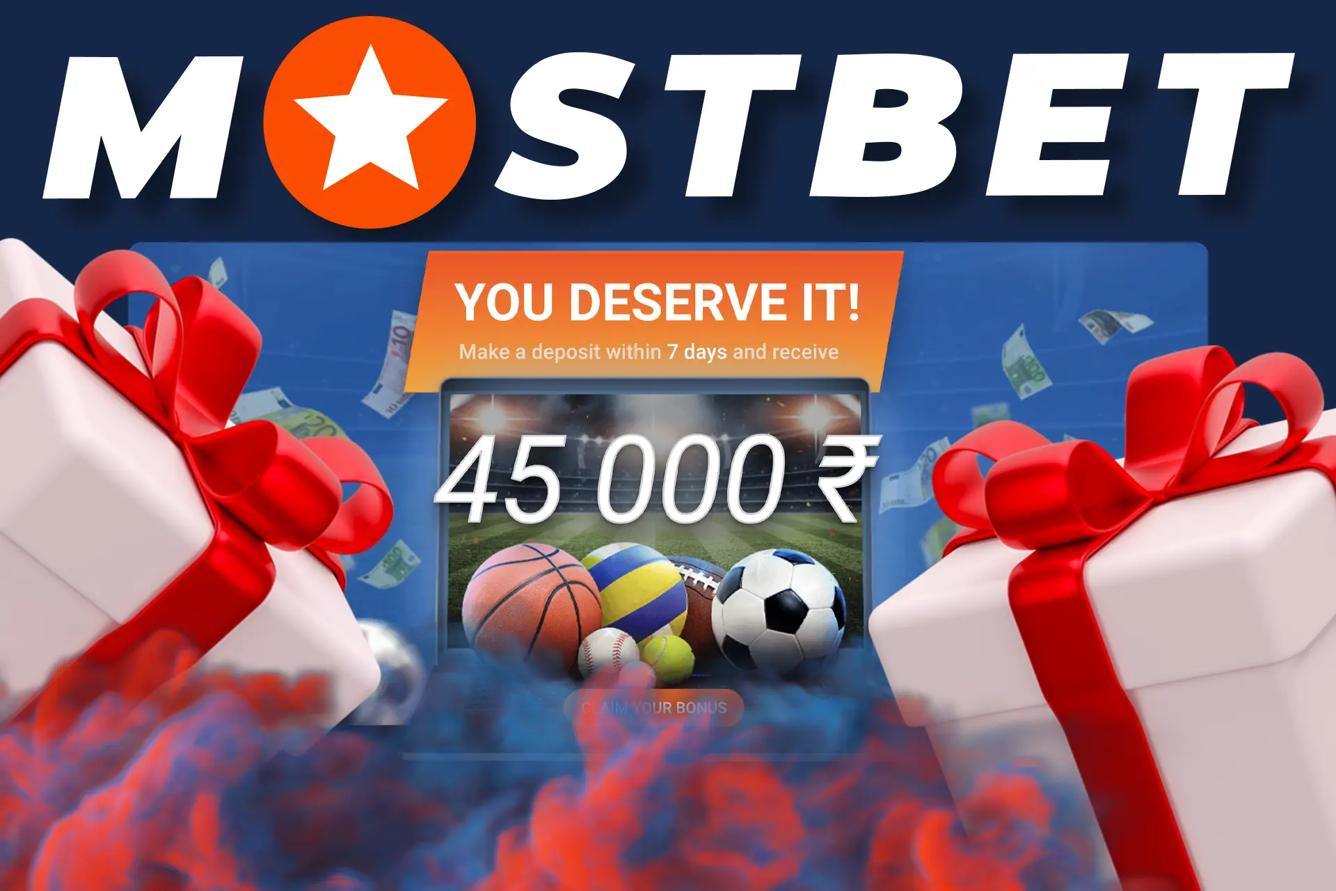 New Mostbet users can get a bonus on their first deposit and spend it on slots or betting.