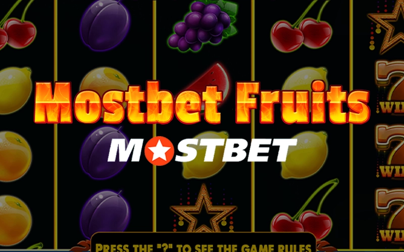 Collect a winning line in the Mostbet Fruits game.