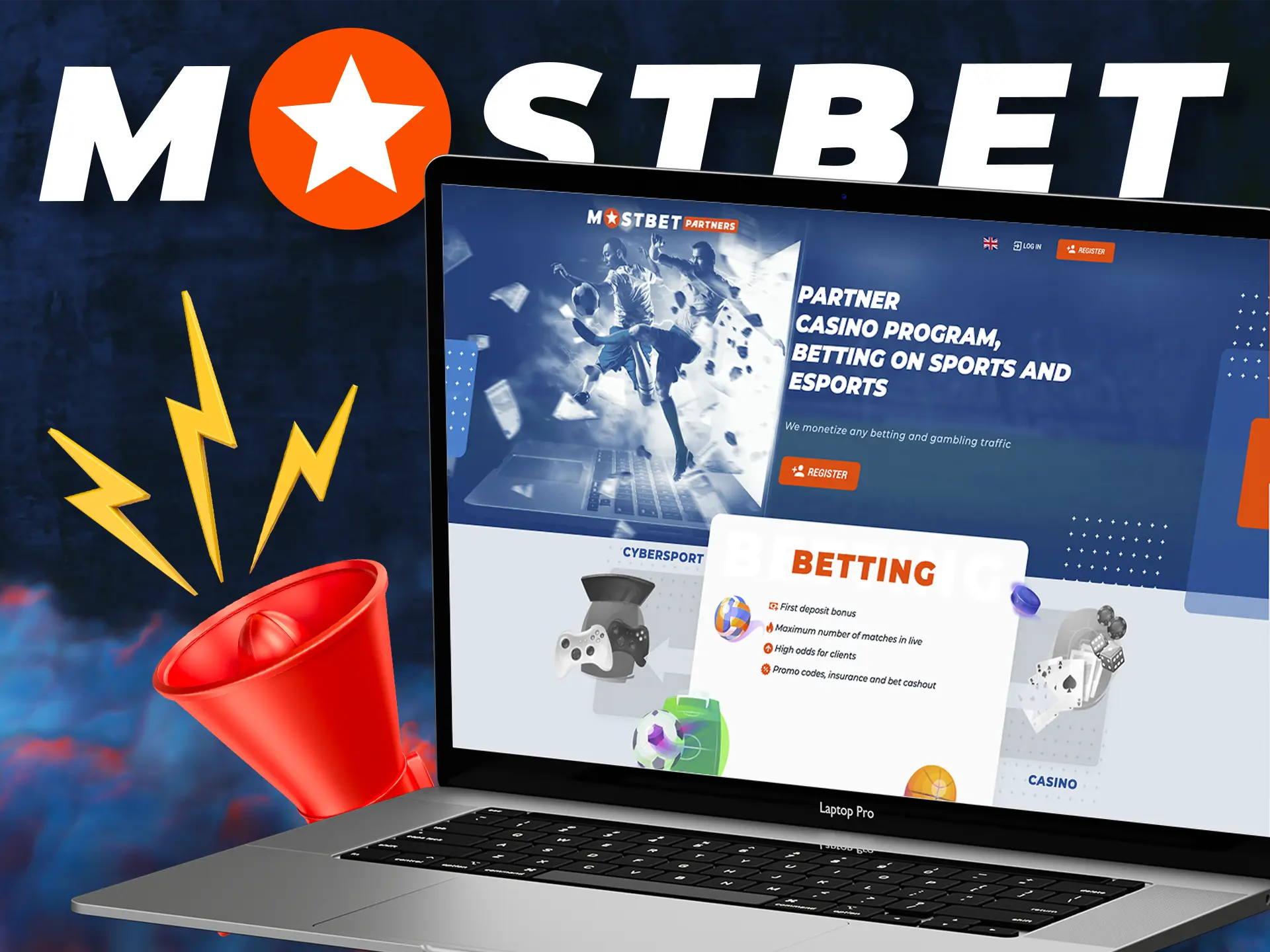 Become a partner of Mostbet Casino to get your friends to play and start playing as well as earning.