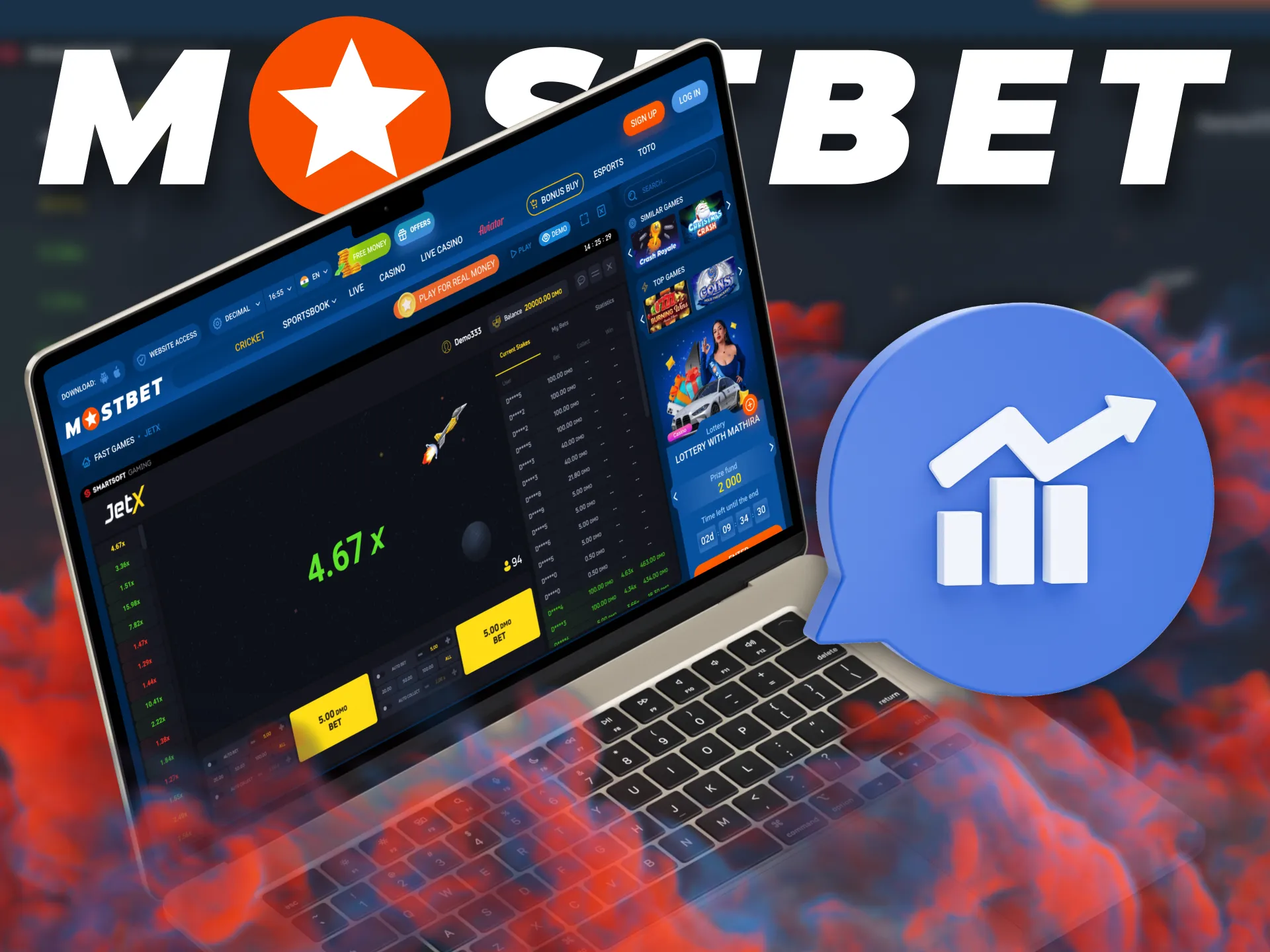 Read some strategies to consider in playing JetX on Mostbet.