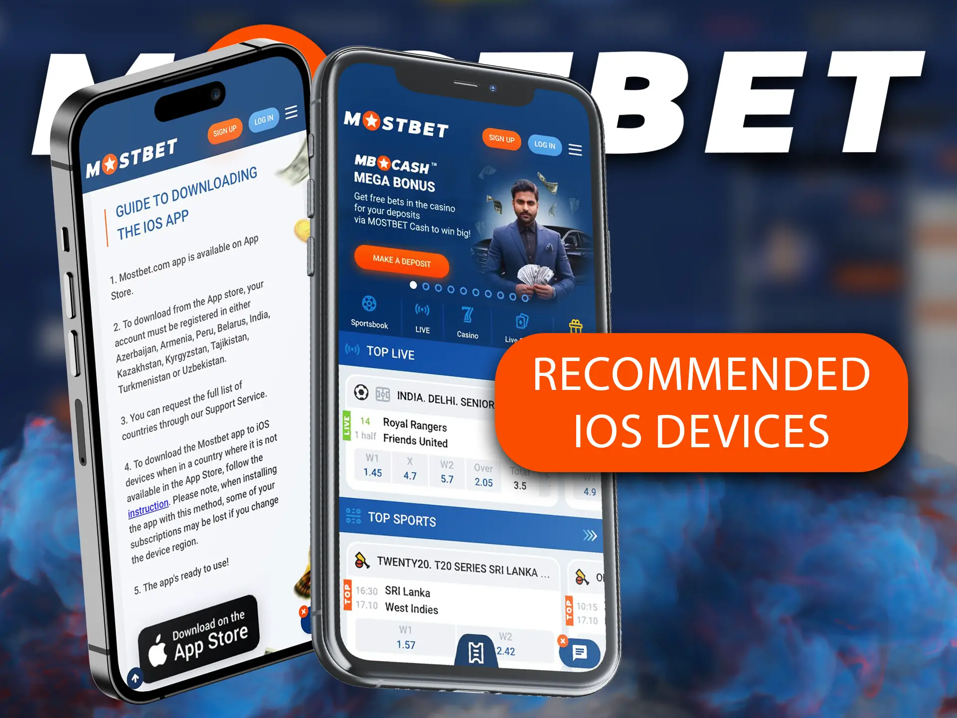 Find out about the system requirements of the Mostbet app and whether it's suitable for your iOS device.