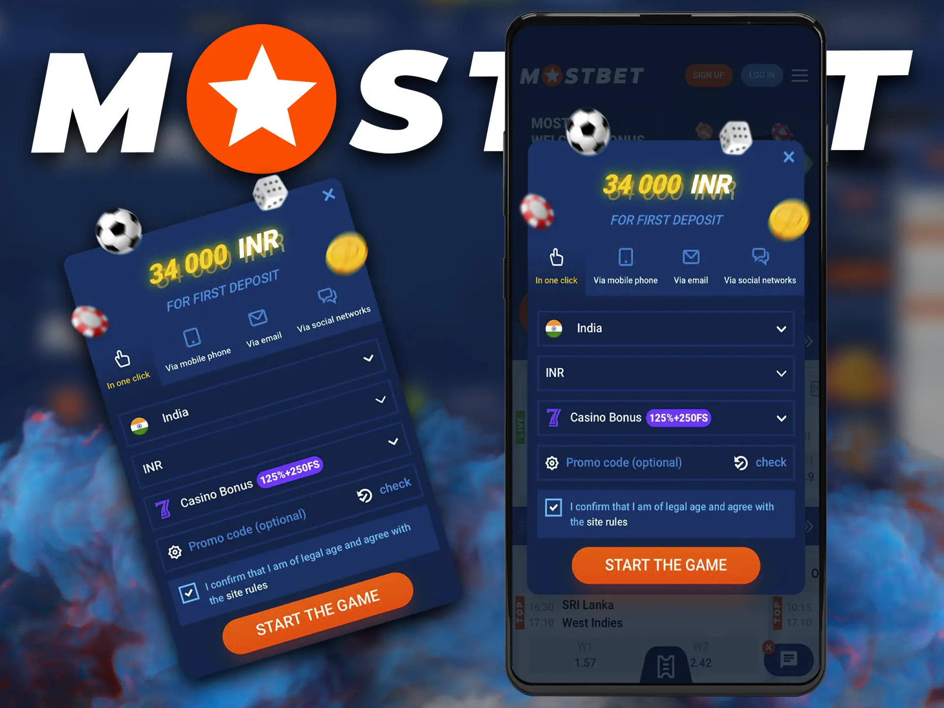 Before diving into the world of betting and slots from Mostbet, you need a simple registration.