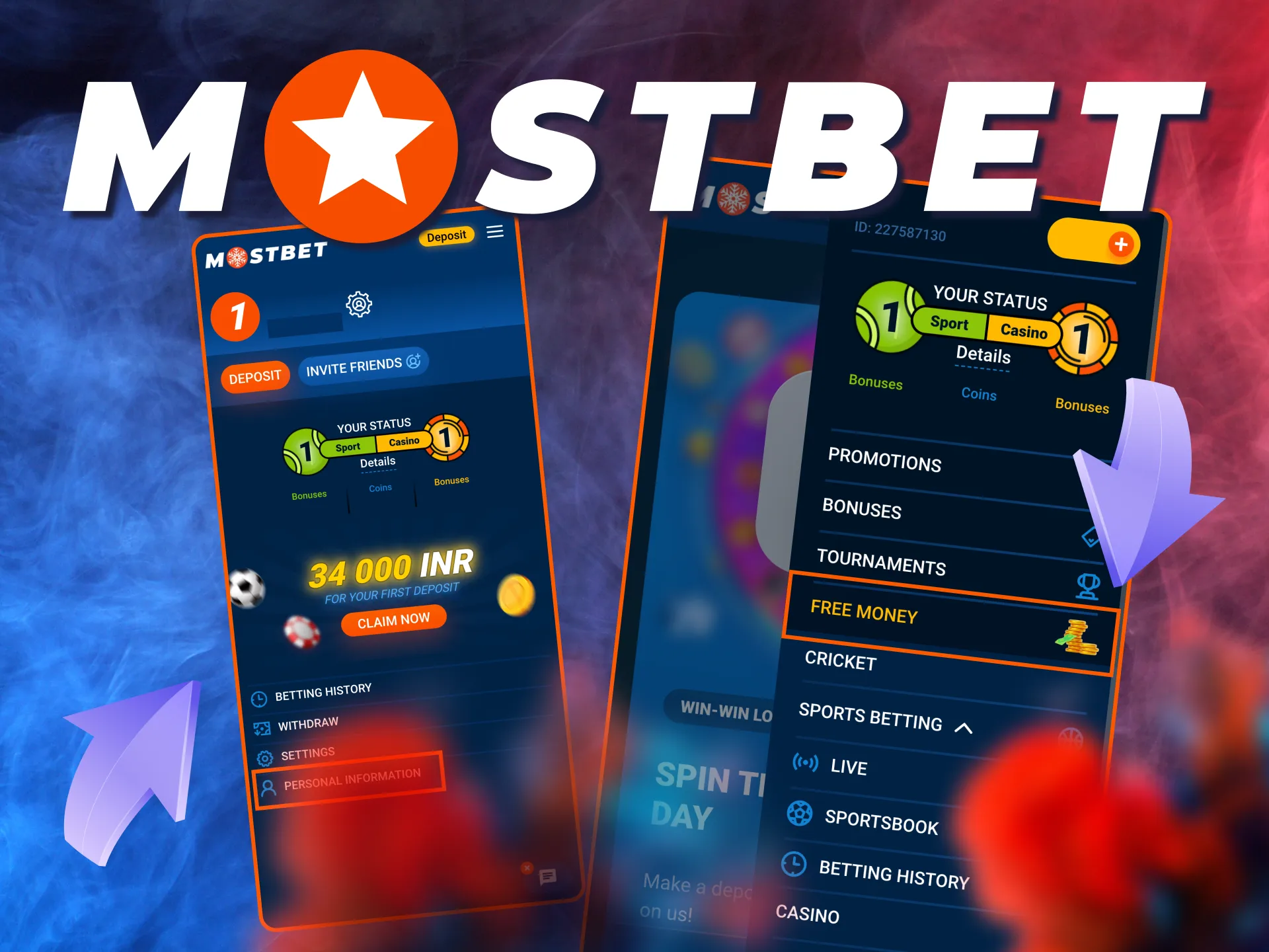 Withdraw Mostbet coins after meeting wagering requirements.