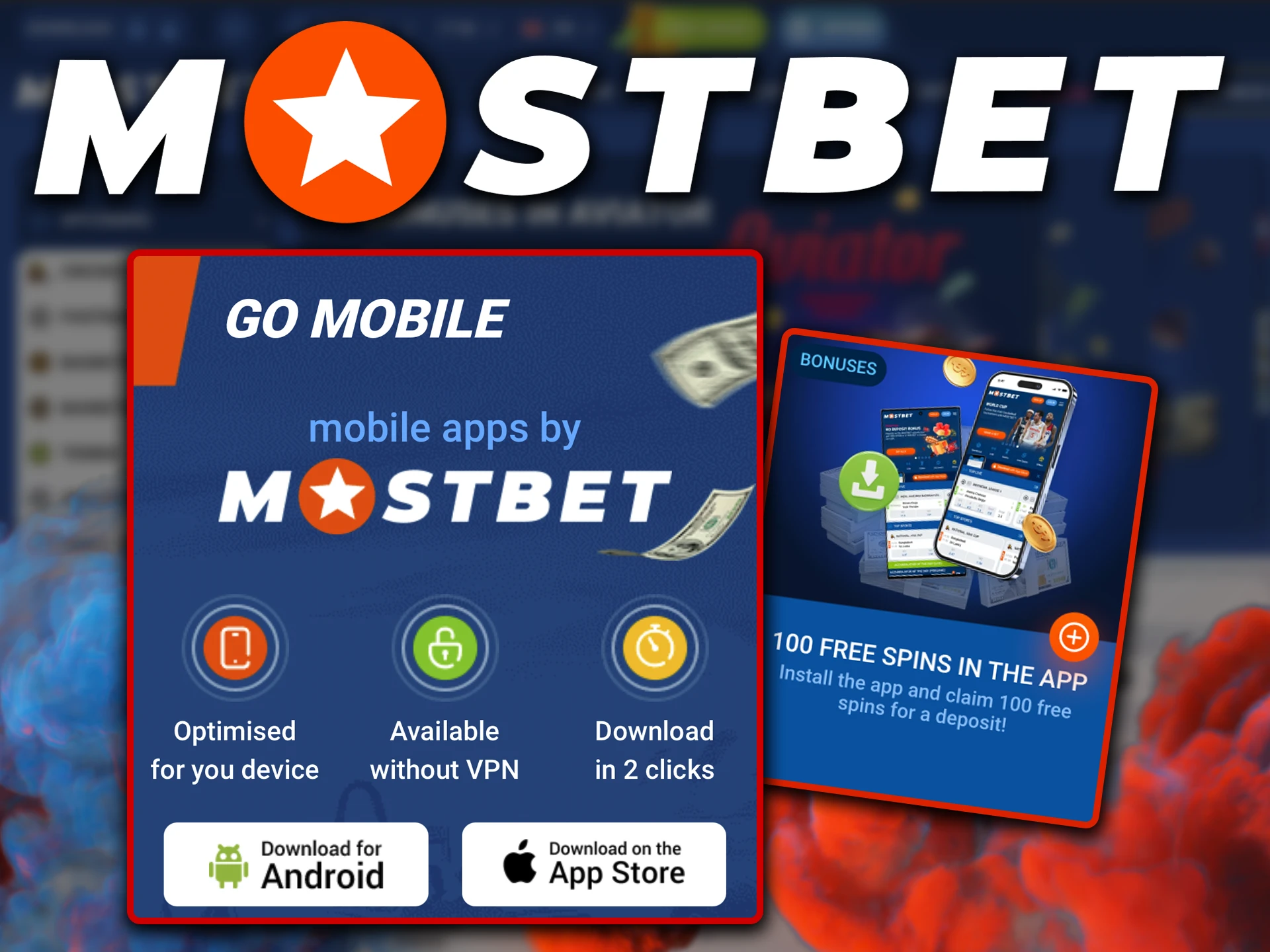 Download the Mostbet app and get a bonus that will help you gain confidence and experience at the best slots.