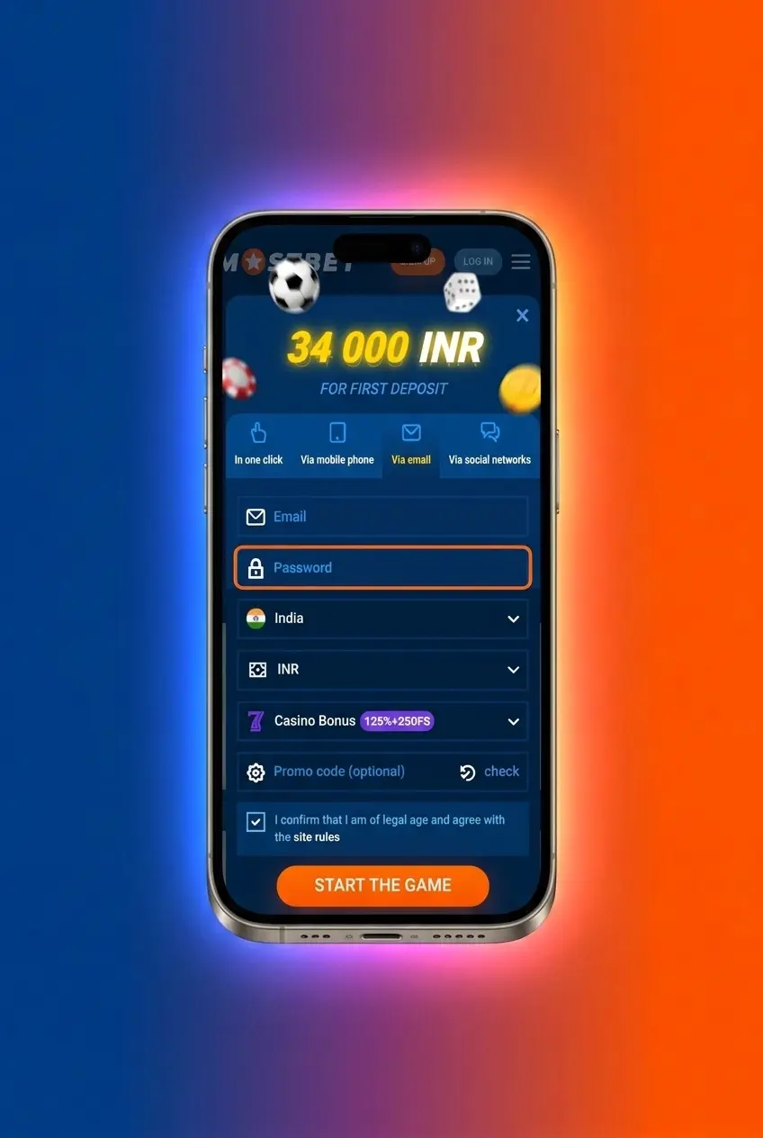 Step-by-step guide on how to start football betting on Mostbet with registration, deposit, and bet placement process