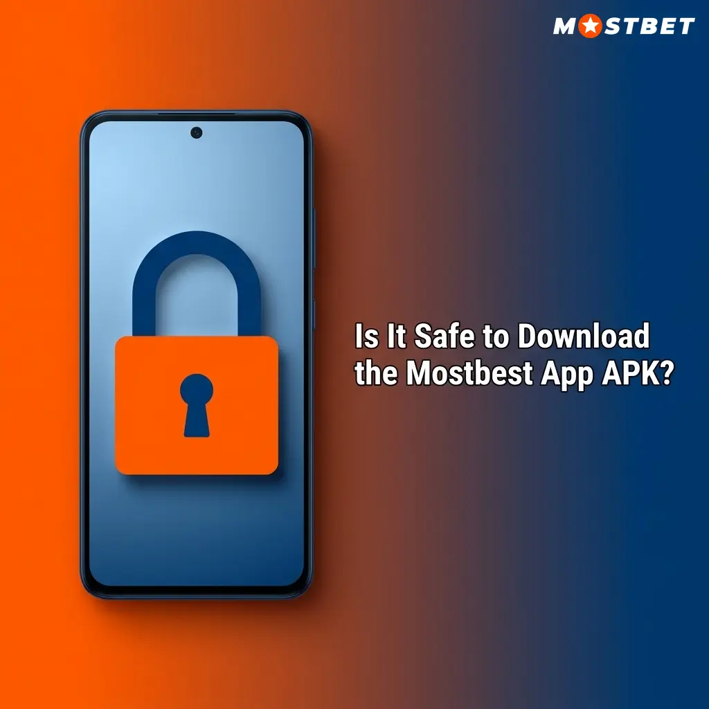 Mostbet app APK download safety featuring SSL encryption and Curaçao eGaming licence verification badge