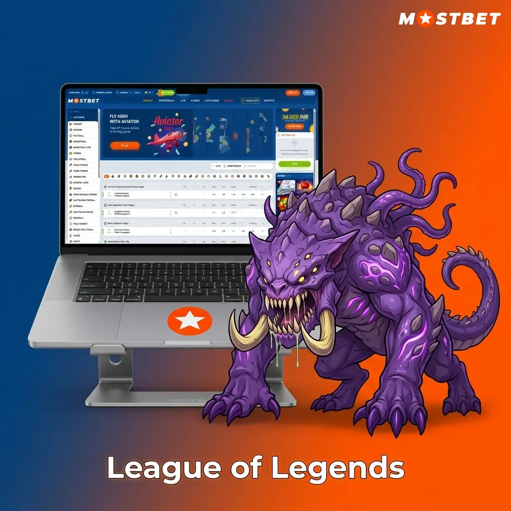 League of Legends 5v5 MOBA gameplay with two teams competing to destroy the rival Nexus on a three-lane map